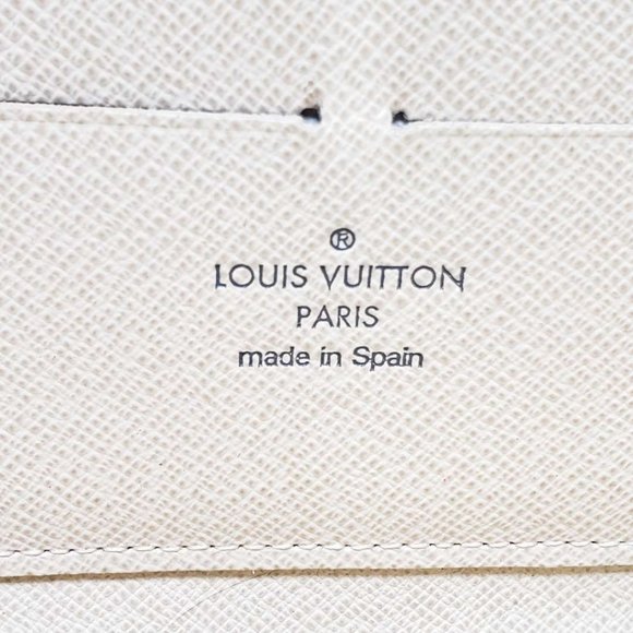 Auth Louis Vuitton Damier Azur Zippy Zippy Wallet - Picture 12 of 13